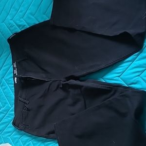 Black skinny high rise jeans